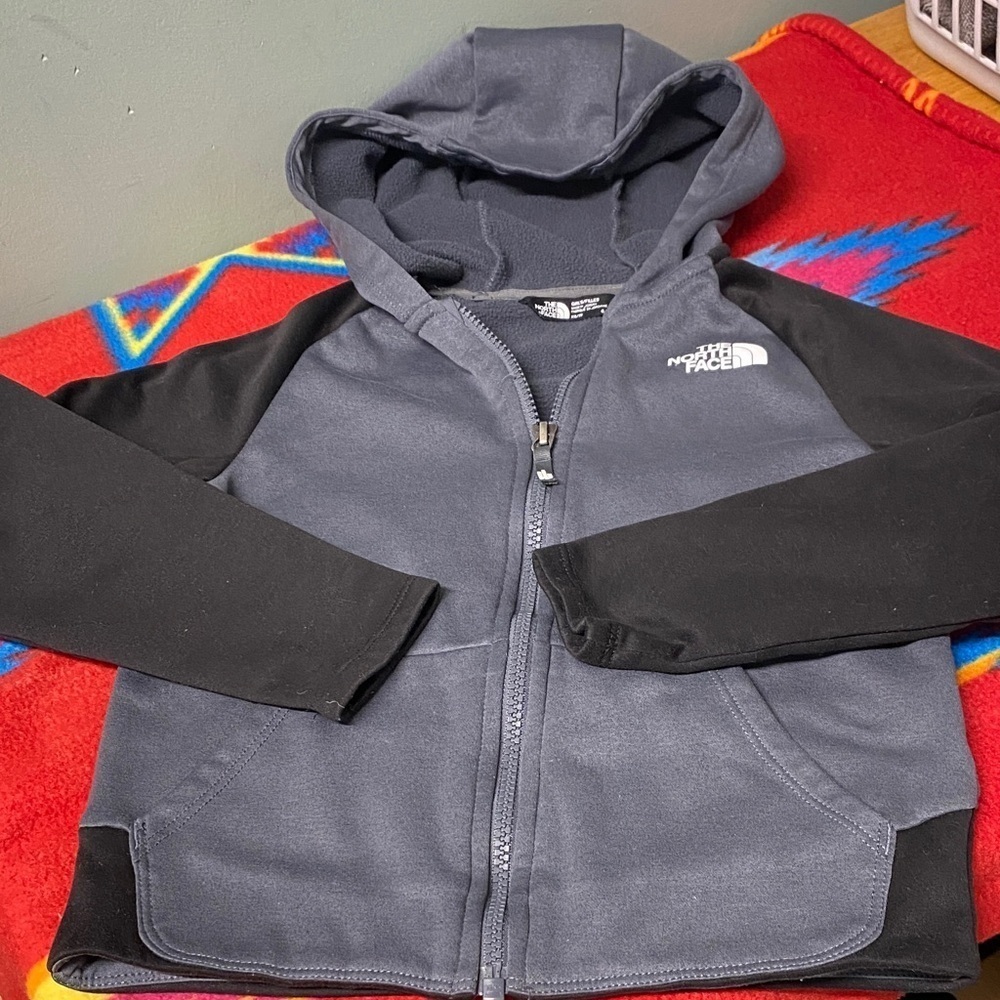 The North Face Black and Gray  Flash Dry Hoodie SizeXS